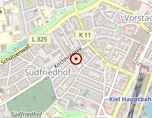 Karte: Domicil - Seniorenpflegeheim Kirchhofallee GmbH