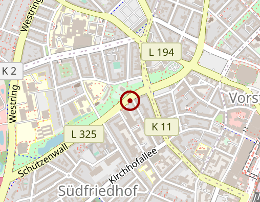 Karte: Schulpsychologische Beratungsstelle