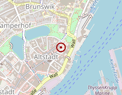 Karte: Logopädieschule Kiel - Behandlung v. Kommunikationsst. + Ausbildung v. Logopäden Logopädie