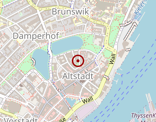 Karte: Kirchenkreis Altholstein Region Kiel Beratungszentrum