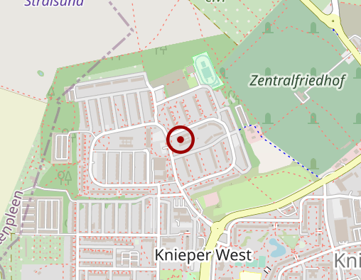 Karte: Diakonie-Sozialstation Knieper-West