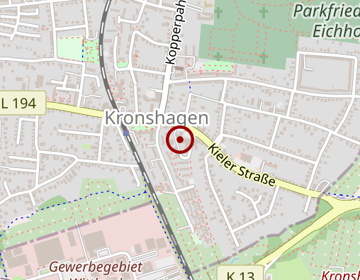 Karte: Praxis für Krankengymnasitik Reising Carsten Schulz-Grumsdorff Krankengymnastik