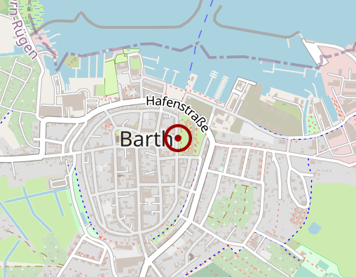 Karte: Volkssolidarität Nordost e.V. Ambulanter Pflegedienst Barth