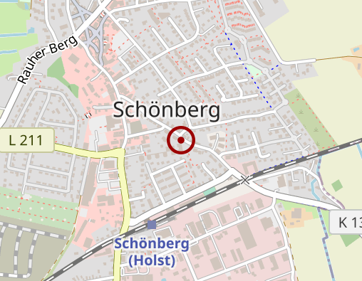 Karte: AWO-Pflegedienste Probstei Team Schönberg