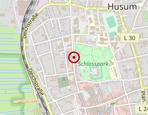 Karte: Husumer Insel Betreutes Wohnen