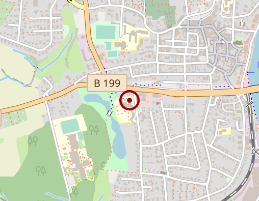 Karte: Fachärztliches Versorgungszentrum Kappeln GmbH Psychiatrische Praxis