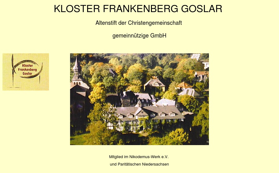 Koster Frankenberg Goslar Alten- und Pflegeheim