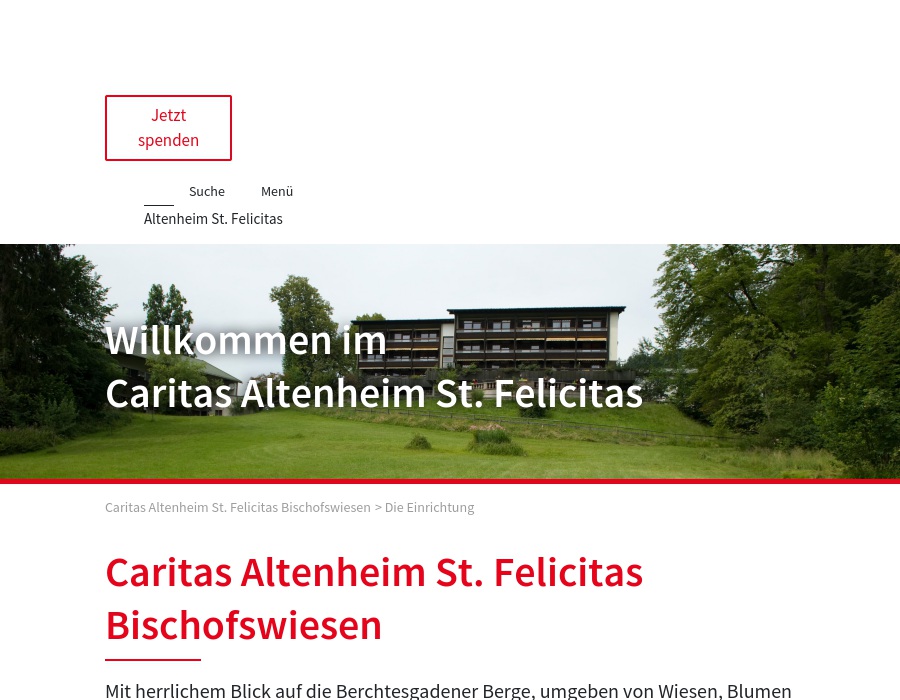 Caritas Altenheim St. Felicitas