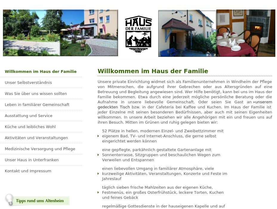 Haus der Familie