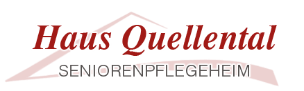 Logo: Seniorenpflegeheim "Haus Quellental" GmbH -Altenpflegeheimbereich-