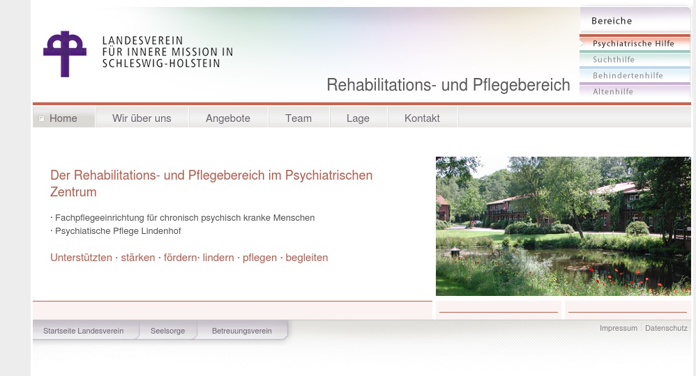 Rehabilitations- und Pflegebereich chronisch psychisch Kranker des Psychiatrischen Zentrums