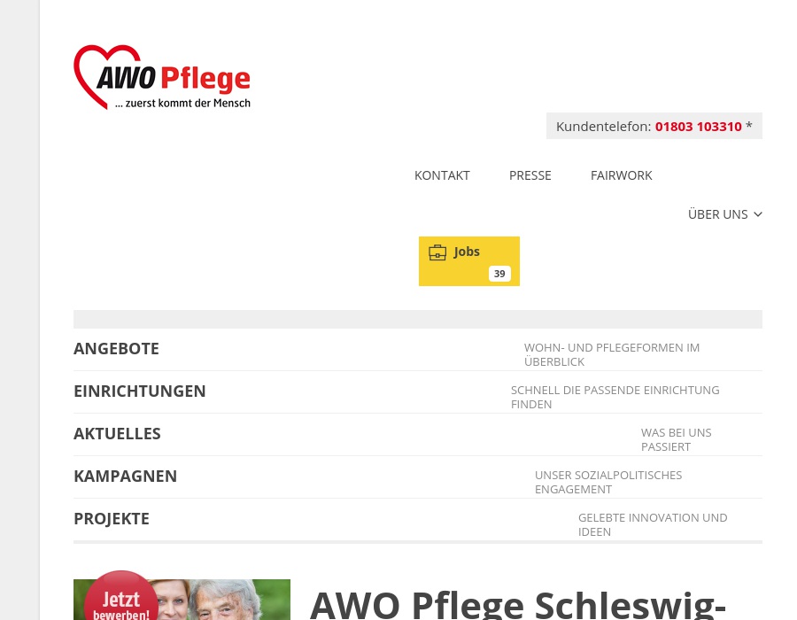 AWO-Servicehaus Boksberg Tagespflege