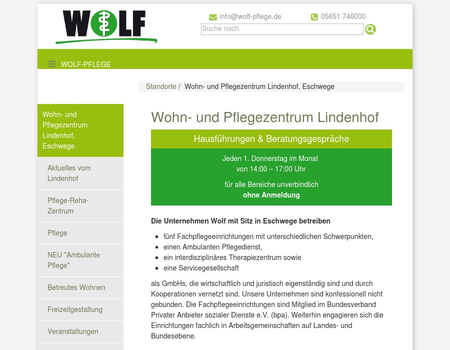 Wohn- und Pflegezentrum Lindenhof GmbH