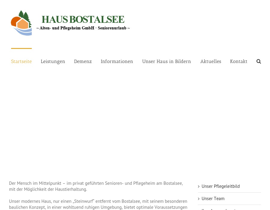 Haus Bostalsee Alten- und Pflegeheim GmbH