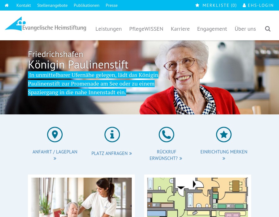 Evang. Heimstiftung GmbH Königin Paulinenstift Alten- und Pflegeheim