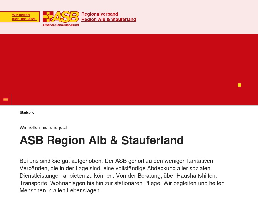 Arbeiter-Samariter-Bund RV Alb & Stauferland Seniorenzentrum Am Berg