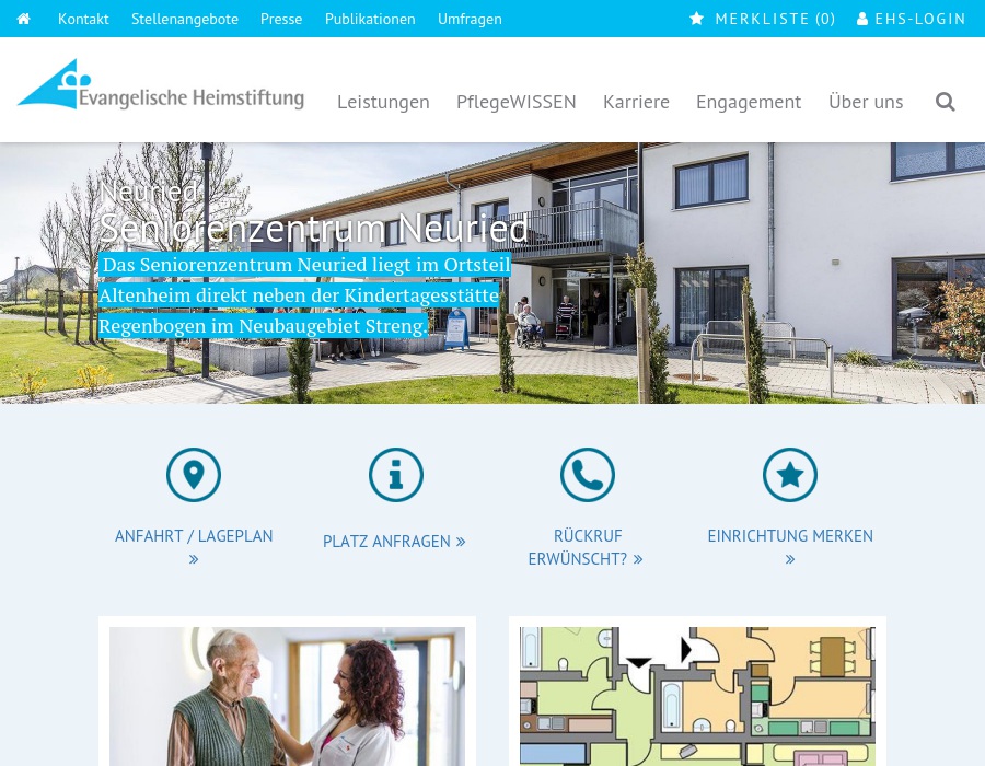 Evangelische Heimstiftung Baden GmbH Seniorenzentrum Neuried