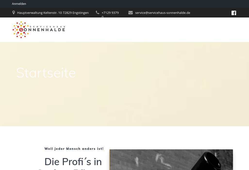 Servicehaus Sonnenhalde Pflegeheim Engstingen GmbH