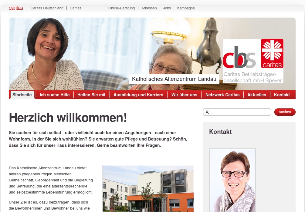 CBS Caritas Betriebsträger- gesellschaft mbH Speyer Kath. Altenzentrum