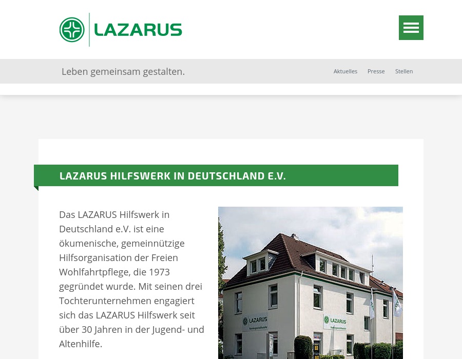 St. LAZARUS Haus Köln