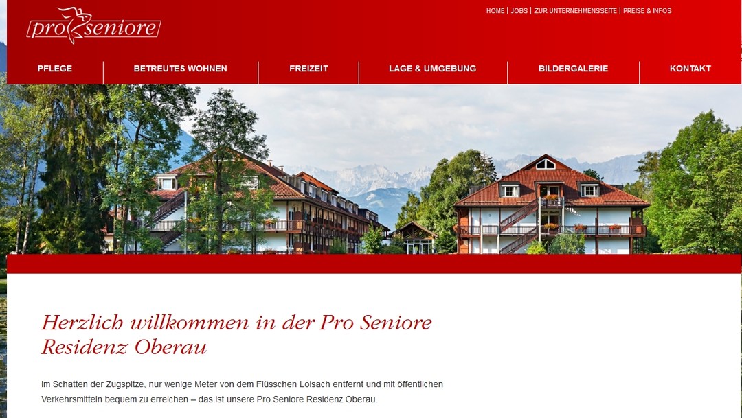 Pro Seniore Residenz Oberau