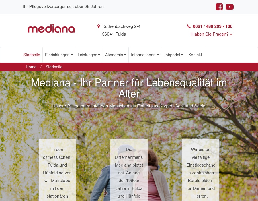 Mediana Seniorenresidenz GmbH Neuro-Care Fachpflegezentrum