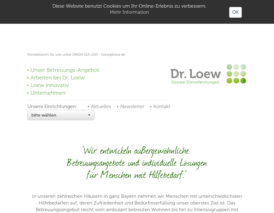 Dr. Loew Soziale Dienstleistungen GmbH & Co KG - Intapsy - Maxhütte