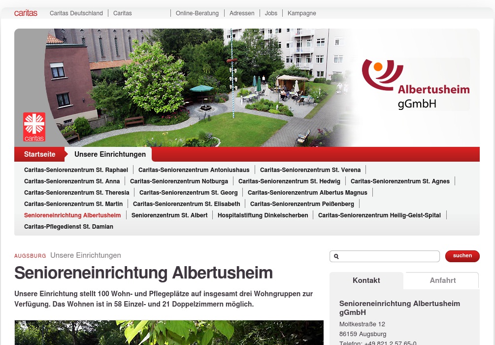 Senioreneinrichtung  Albertusheim