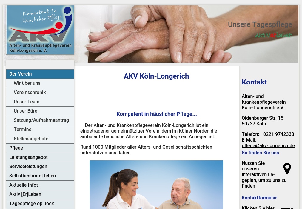 Aktiv Er Leben Tagespflege AKV-Longerich