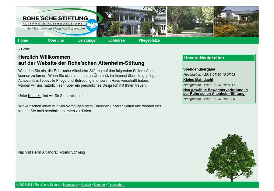 Josef Anton Rohe´sche Altenheim-Stiftung