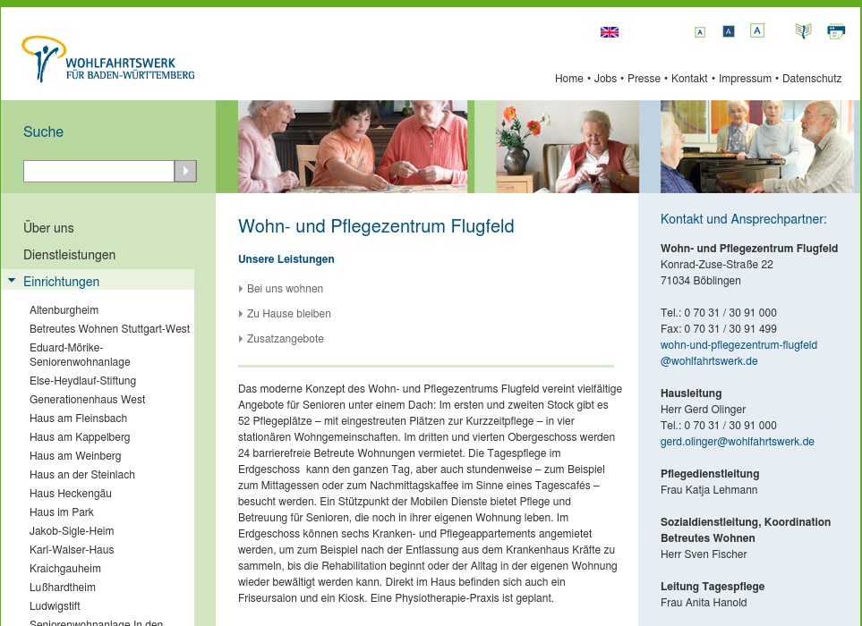 Wohn- und Pflegezentrum Flugfeld