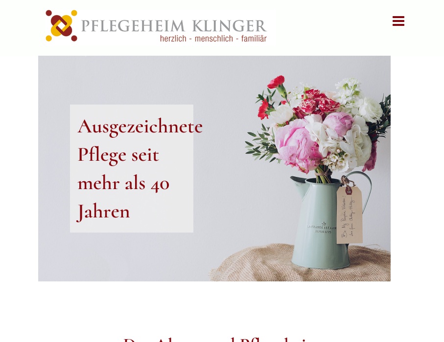 Alten- und Pflegeheim Klinger GmbH