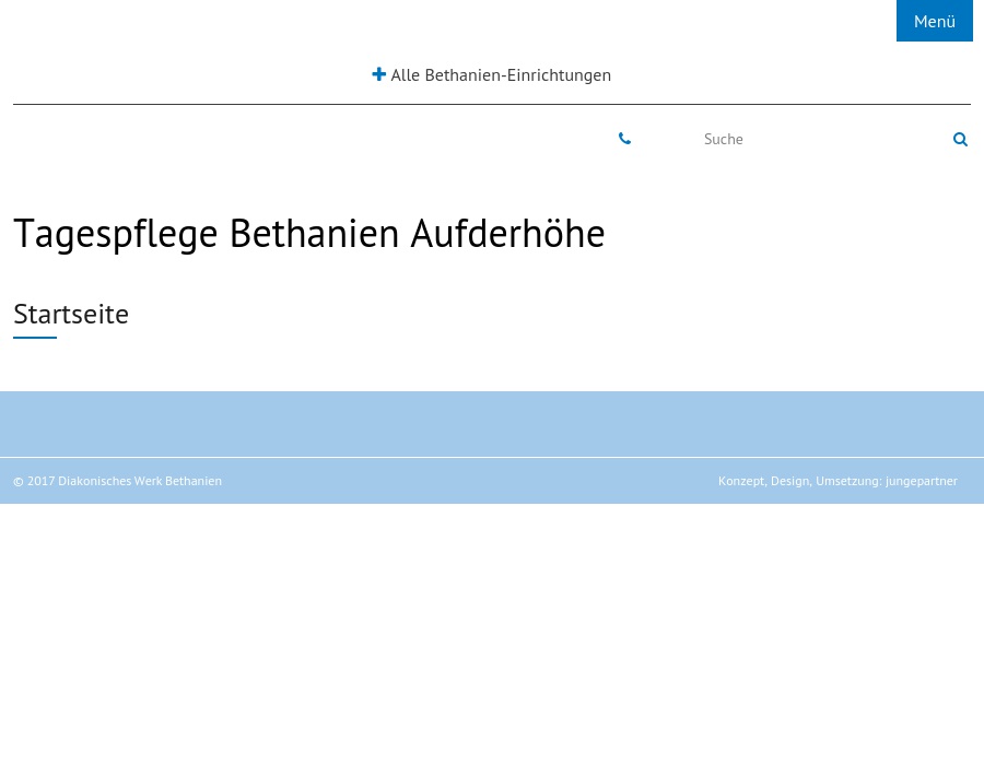 Tagespflege Bethanien-Aufderhöhe