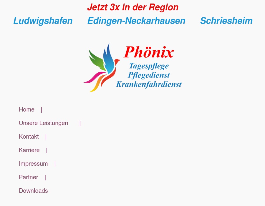 Tagespflege Phönix Tagespflege für Senioren