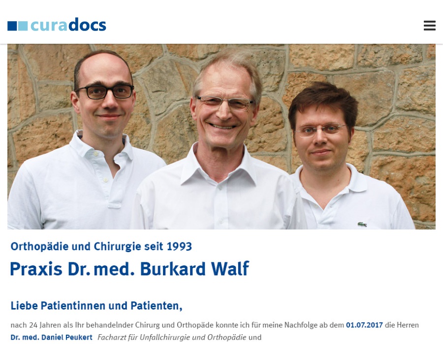 Walf Burkard Dr. med.