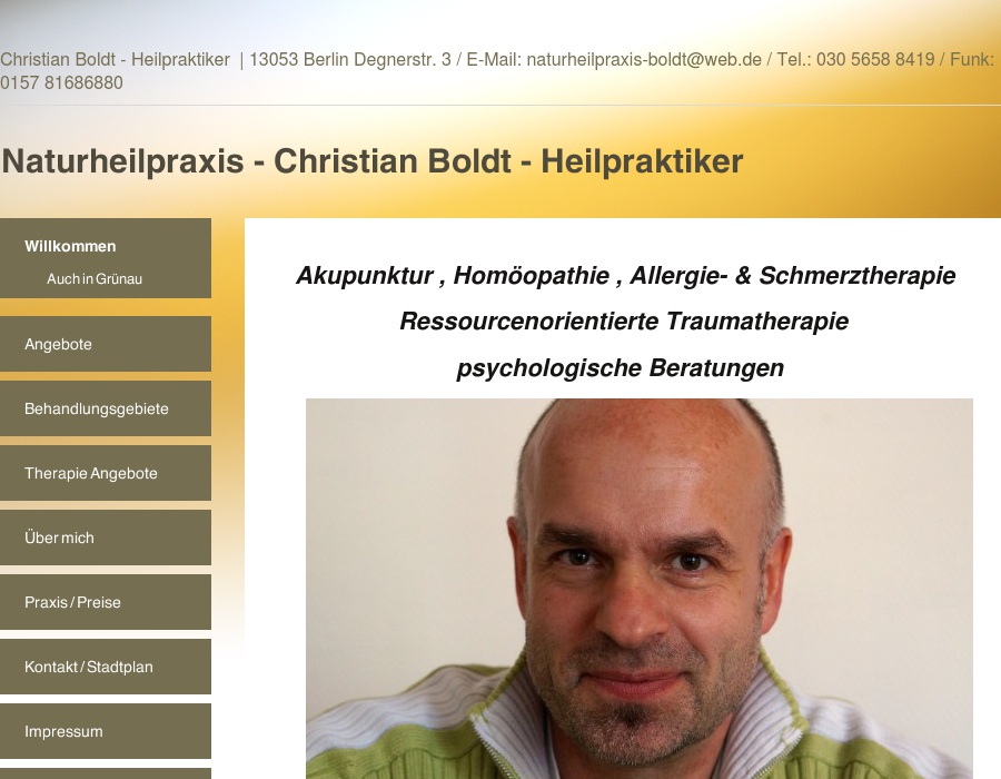 Boldt, Christian - Akupunkturpraxis