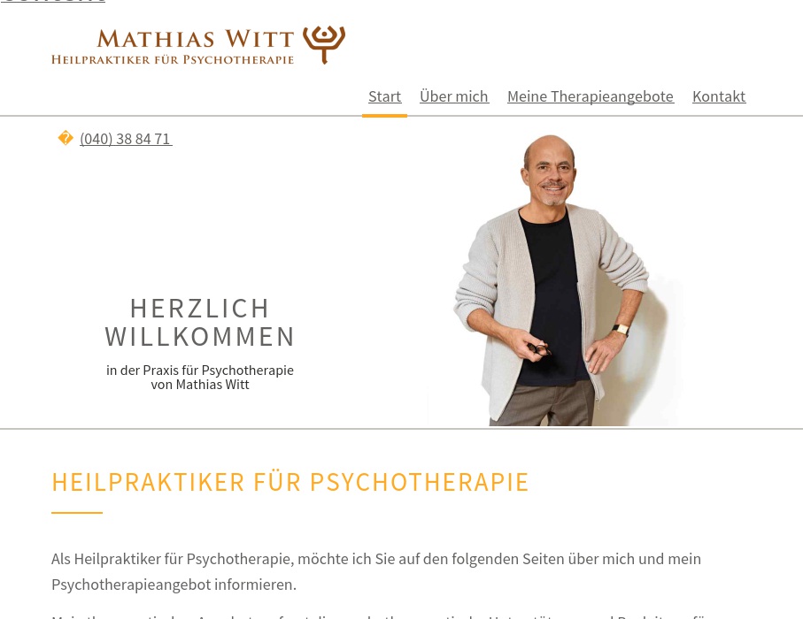 Witt Mathias Psychotherapie