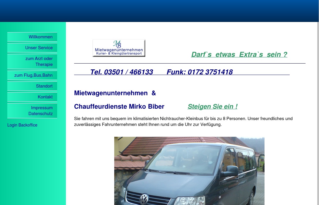 Mietwagenunternehmen Mirko Biber e.K.