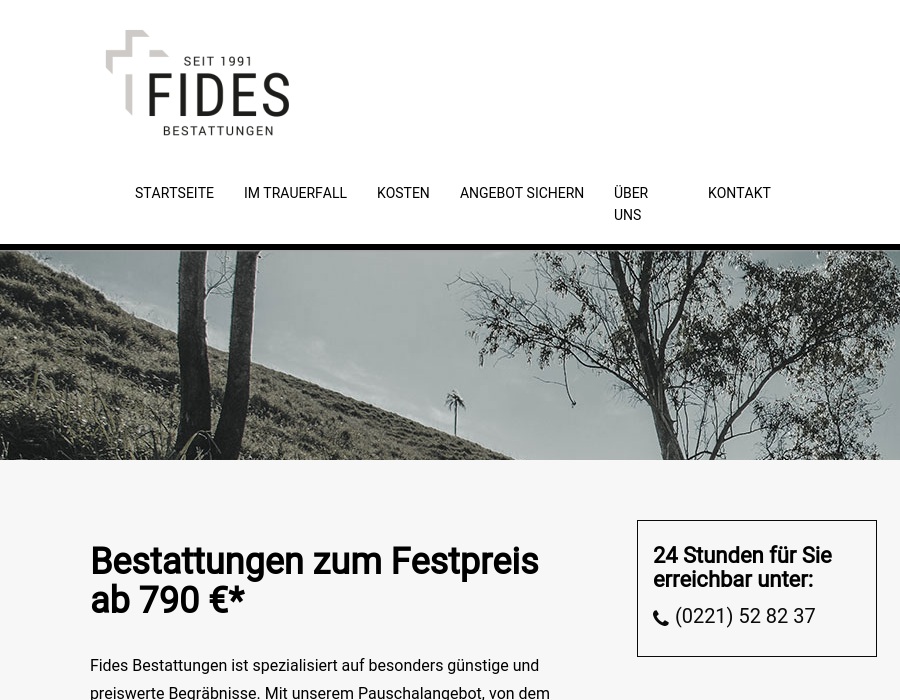 Beerdigungen Fides