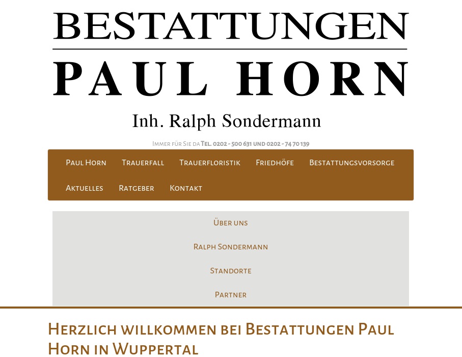 Bestattungen Paul Horn