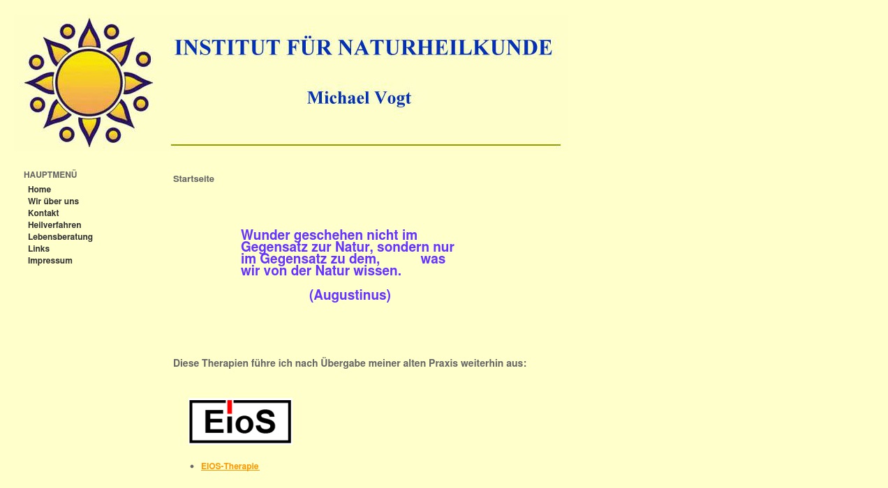 Institut für Naturheilkunde Vogt Michael