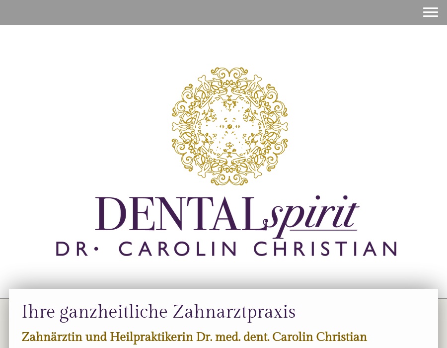 Christian Carolin Maria Dr. med. dent.