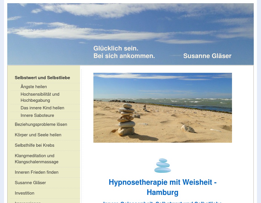 Gläser Susanne Psyche in Balance Hypnosetherapie und Psychosomatik