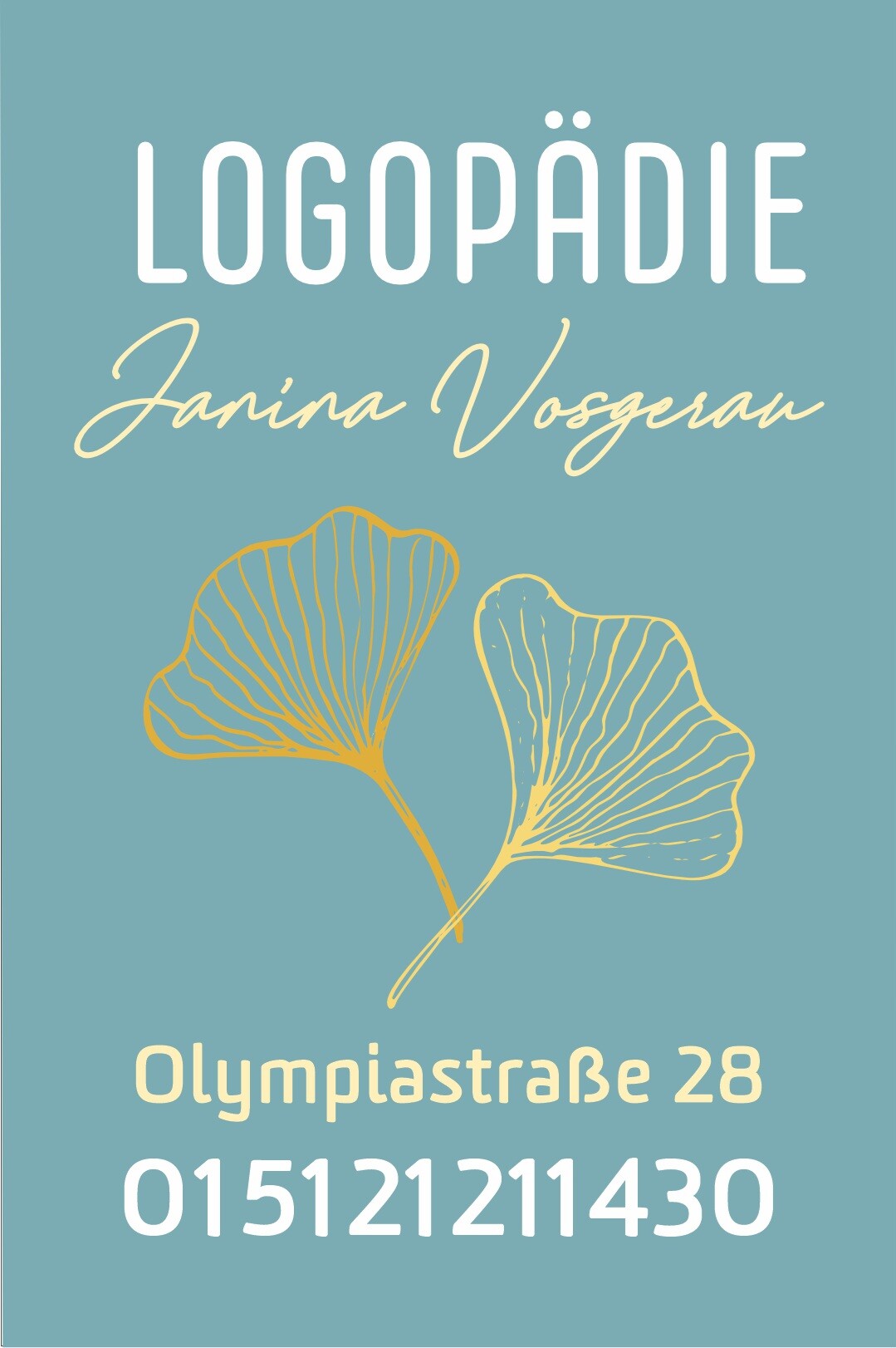 Logo: Logopädie Janina Vosgerau