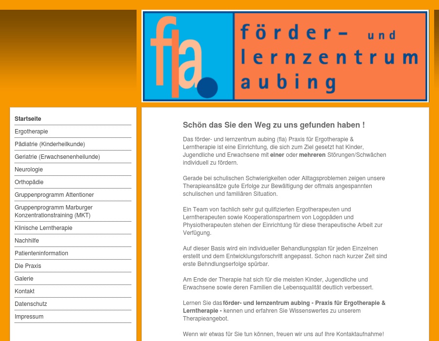 förder- und lernzentrum aubing Praxis für Ergotherapie