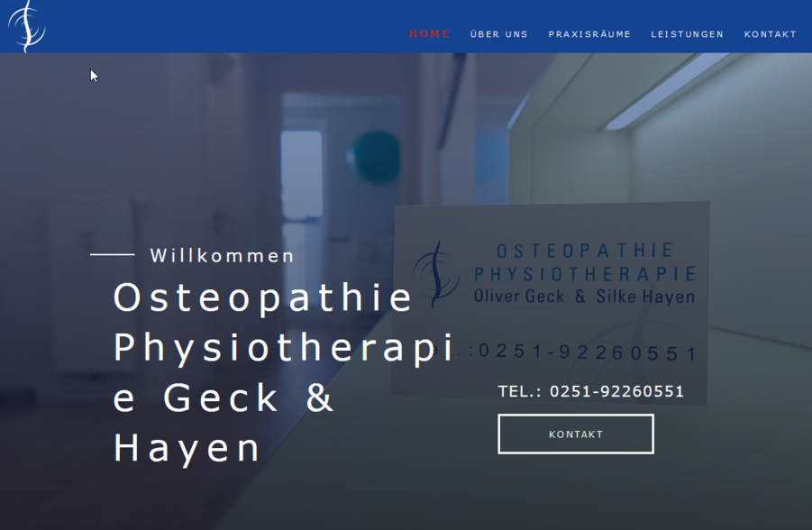 Praxis für Physiotherapie und Osteopathie Geck und Hayen