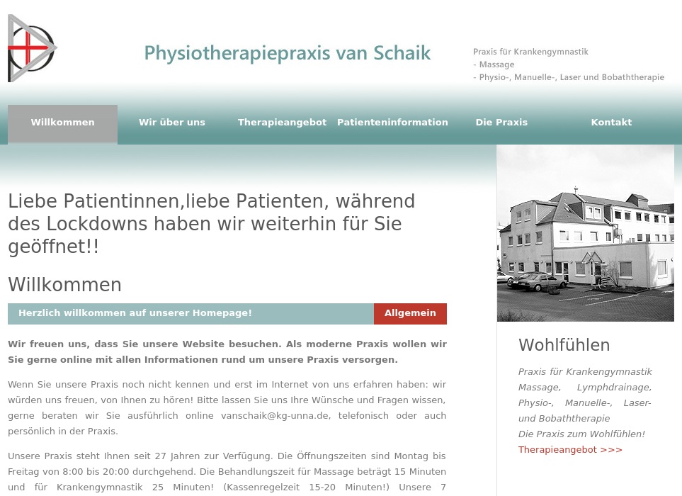 Physiotherapie van Schaik