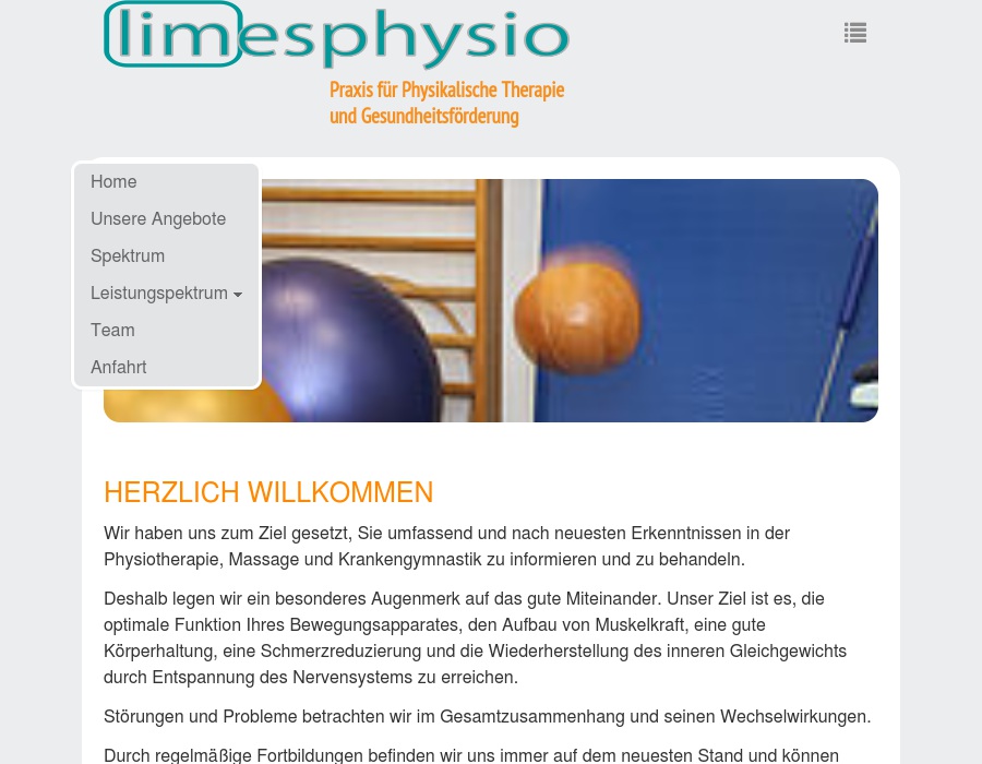 Limesphysio Praxis für Physikalische Therapie