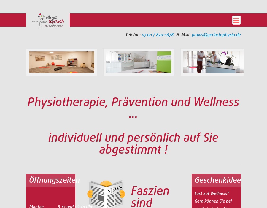 Gerlach Birgit, Privatpraxis für Physiotherapie