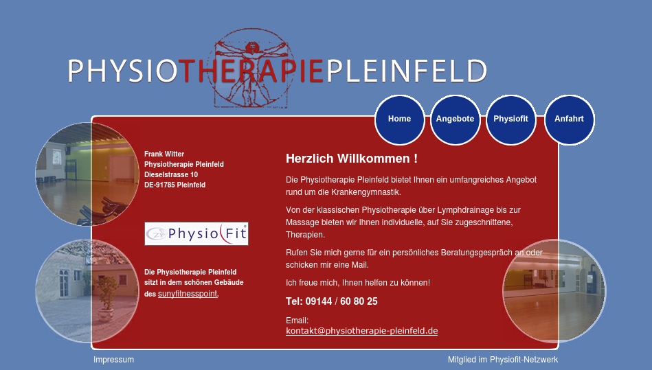 Physiotherapie Pleinfeld Witter F.